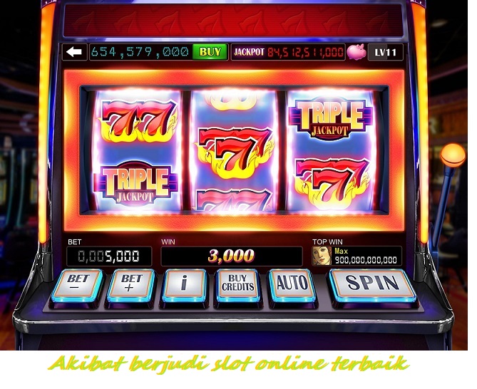 Akibat berjudi slot online terbaik